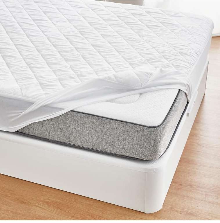 LILENO HOME Protège-Matelas Antidérapant 140 X 170 Cm - Surmatelas Respirant Pour Sommier Tapissier