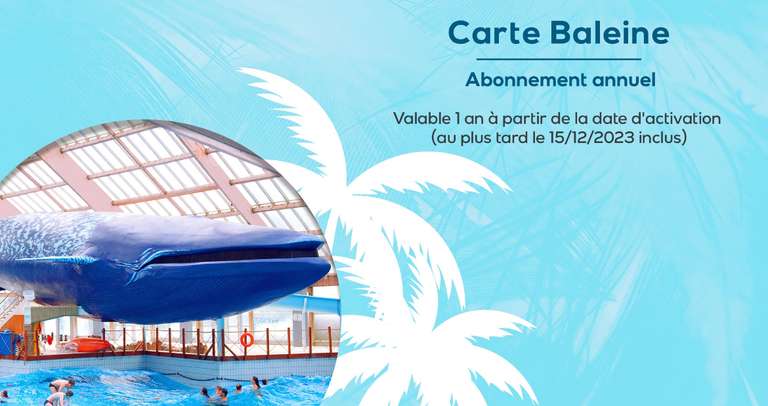 Sélection d'abonnements annuels pour le parc aquatique Aquaboulevard (75 Paris) - Ex : Abonnement annuel adulte