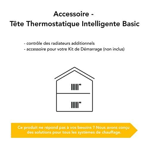 Tado° - Tete Thermostatique Connectée Et Intelligente - Kit De Démarrage  V3+ à Prix Carrefour