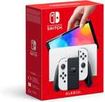 Console Nintendo Switch OLED Blanche (Import Hong-Kong)