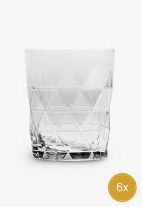 Pack x6 verres transparent - Excelsa