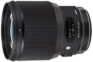 Objectif photo à focale fixe Sigma Art HSM 85mm 1.4 - Monture Canon EF (Plein format)