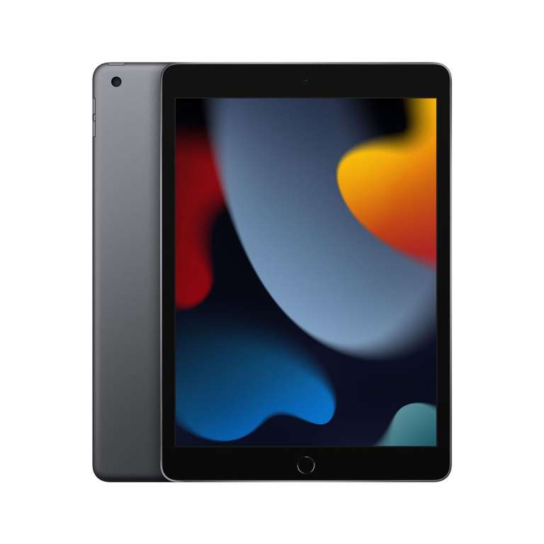 Tablette 10.2 Apple iPad 9 (2021) - 64 Go Wi-Fi, Gris (+ 41,60 € offerts en Rakuten Points)