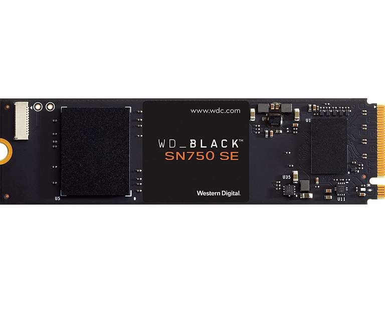 SSD interne M.2 NVMe PCie 4.0 Western Digital Black SN750 SE - 500 Go