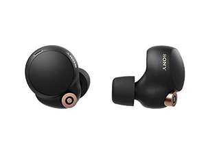 Écouteurs intra-auriculaires sans fil Sony WF-1000XM4 - Réduction de bruit active ANC (Noir ou Argent)