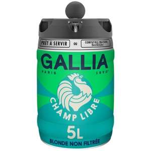 Fut Beertender Gallia Champ Libre (via Drive dans certains Magasins)