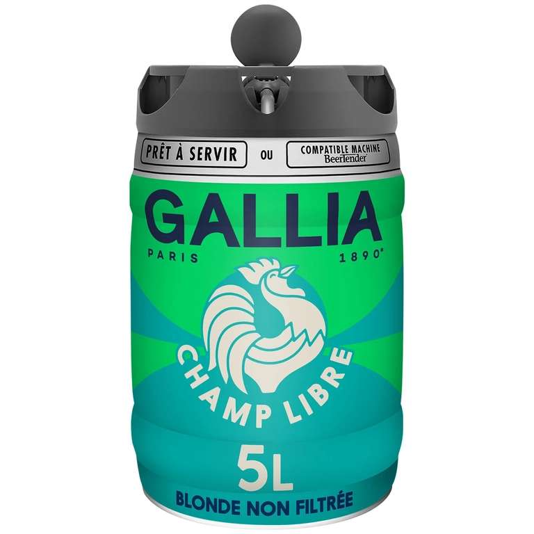 Fut Beertender Gallia Champ Libre (via Drive dans certains Magasins)