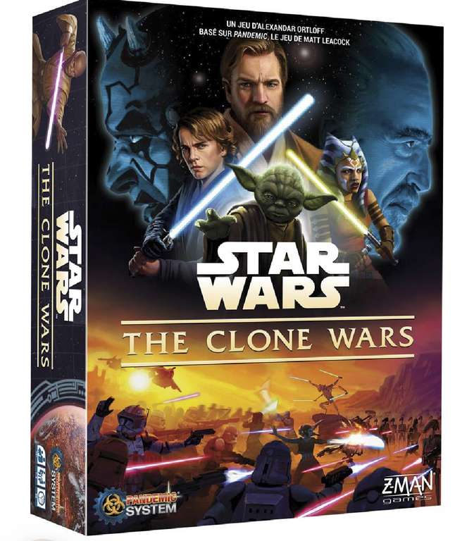 Star Wars : Clone Wars - Pandemic System - jeu coopératif