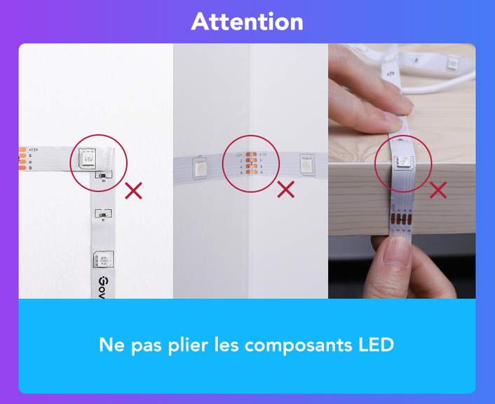 Tapo Ruban LED 5m, Bande LED Connectée WiFi, LED Chambre RGB