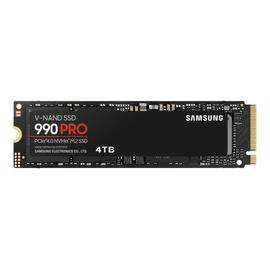 SSD interne M.2 NVMe 4.0 Samsung 990 Pro MZ-V9P4T0BW - 4 To (+ 21€ en RP - Vendeur Darty)