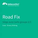 Siège Auto Enfant Bebeconfort Road Fix - Groupe 2/3, ISOFIX, Rehausseur Voiture, de 3 à 12 Ans, 15-36 kg, Pixel Black