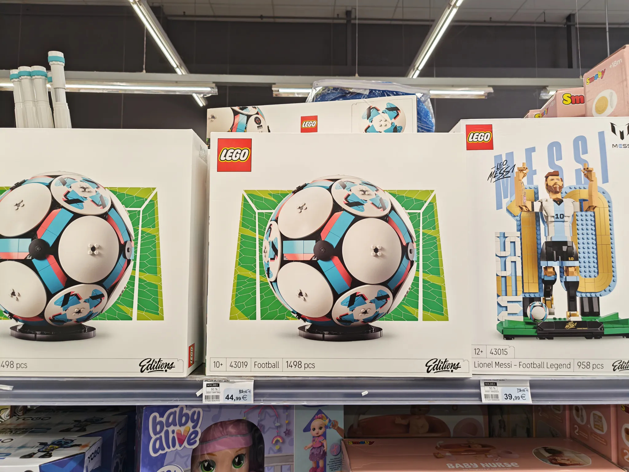 Sélection de lego coupe du monde a -50%