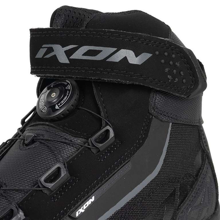 Chaussures Baskets Moto Ixon Assault Evo Black - Tailles 41 à 46
