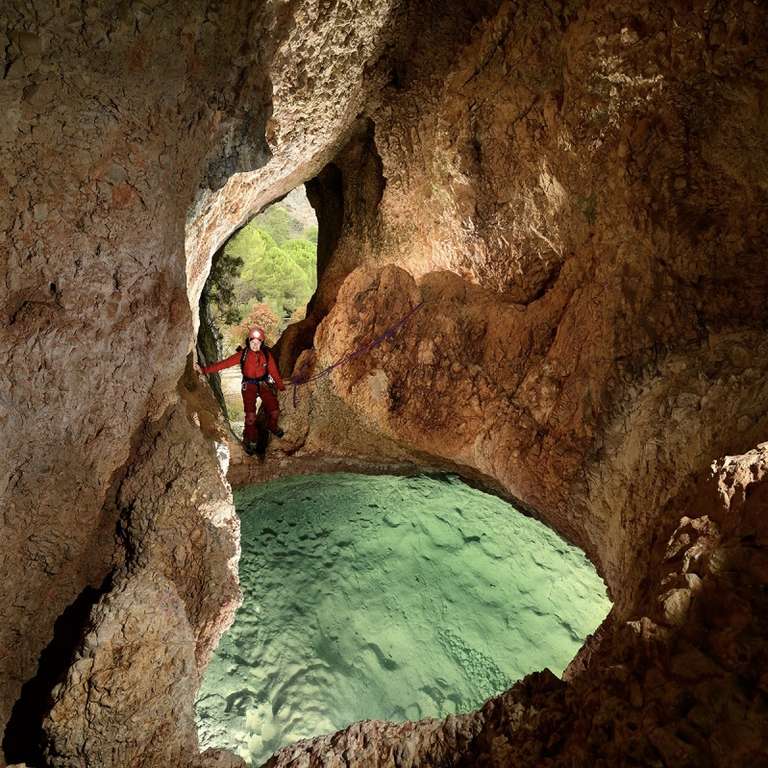 visite guidée gratuite de la grotte de Clamouse - Saint-Jean-de-Fos (34)