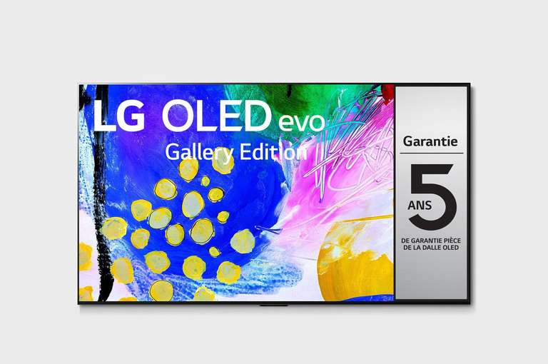 TV OLED 55" LG OLED55G2 - 4K UHD, Smart TV, 100Hz, HDR10, Dolby Vision (Via ODR de 300€)