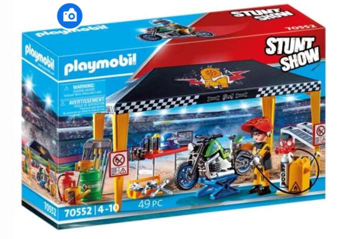 Jouet Playmobil Stuntshow (70552) - Atelier de Réparation