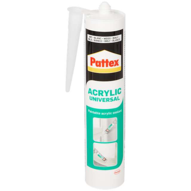 Mastic acrylique Pattex - blanc, 300ml