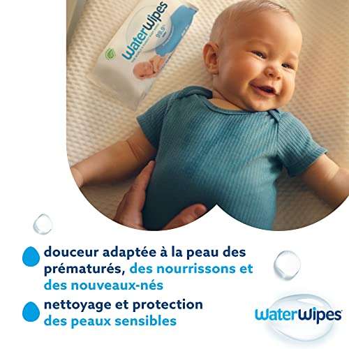 [Prime abonnement] Lingettes pour bébé bébé WaterWipes (Via Coupons)