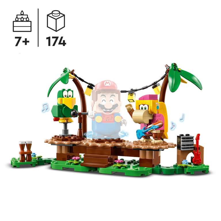 LEGO 71421 Super Mario Ensemble d'Extension Concert de Dixie Kong dans la Jungle (via coupon)