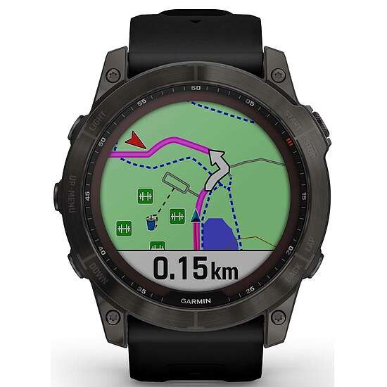 [Précommande] Montre connectée GPS Garmin fenix 7X Sapphire Solar (uhrendirect.de)