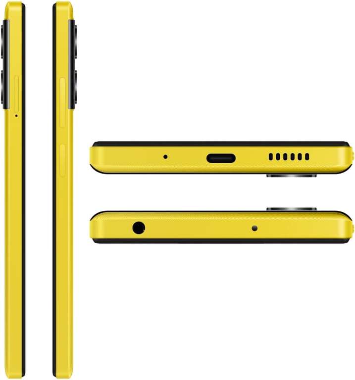 Smartphone 6.43" Xiaomi POCO M4 5G - FHD+ 90Hz, Dimensity 700, RAM 4 Go, 64 Go, 13+2 MP, 5000 mAh (Entrepôt France)