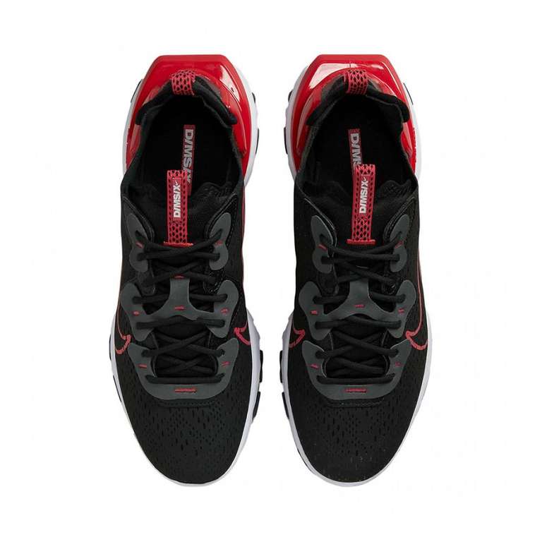 Baskets Nike React Vision Rouge et Noir - Plusieurs tailles disponibles