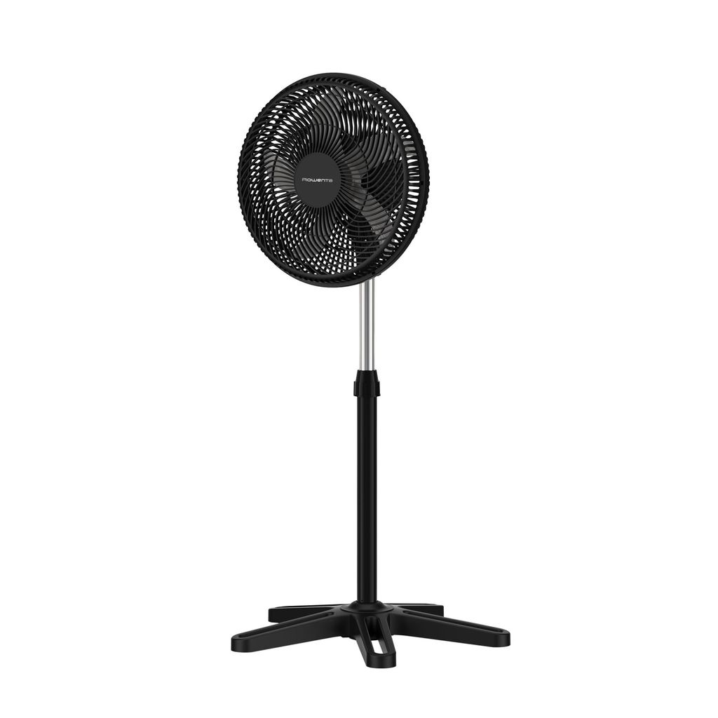 Ventilateur sur pied Rowenta Turbo Essential VU3110F3 - 3 vitesses, noir