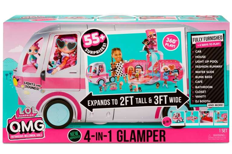 LOL Surprise OMG Glamper, camping-car à la mode