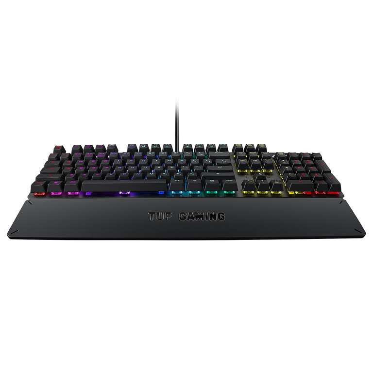 Clavier mécanique Asus TUF Gaming K3 - Switches Kailh Brown, Rétroéclairage RGB Aura Sync, 8 Touches macro