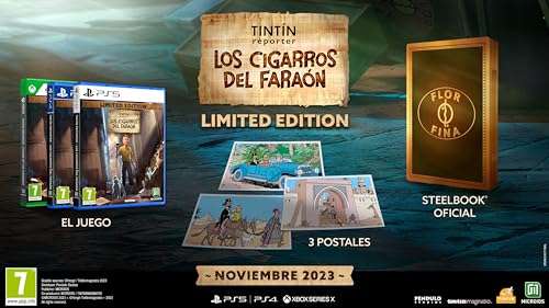 Tintin Reporter : Les Cigares du Pharaon Edition Limitée sur PS5