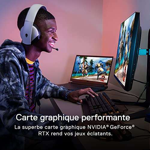 [Prime] PC Portable Gaming 15.6" Dell G15 5520 - Intel Core i5-12500H, 16Go de RAM, SSD 512Go, GeForce RTX 3050 4Go