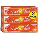 Lot de 3 boites de 20 comprimés effervescents Vitascorbol - Vitamine C 1000