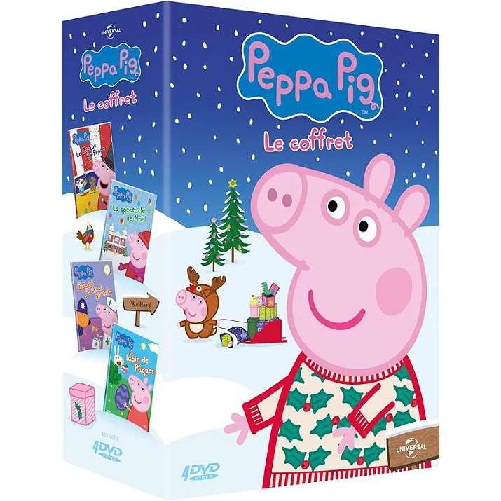 Coffret DVD Peppa Pig - 4 épisodes