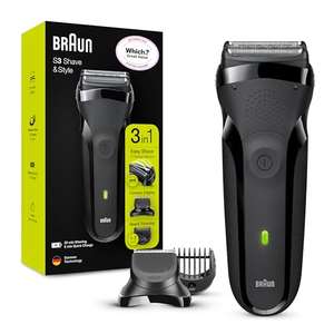 Rasoir électrique barbe Braun Series 3 Shave&Style 300BT (Import UK)