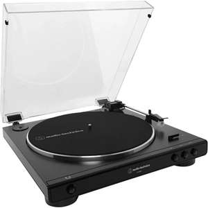 Platine vinyle Audio technica AT-LP60XBK - Automatique, Pré-ampli phono, entraînement Courroie