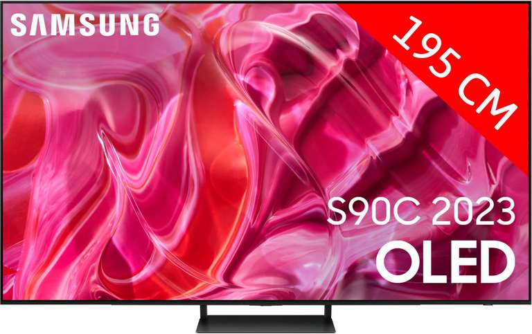 TV OLED 77" Samsung TQ77S90C 2023 - 4K UHD, Smart TV, 100Hz (Via ODR 600€)