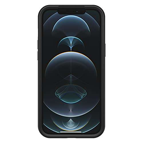 Coque Slim OtterBox pour Apple iPhone 12 Pro Max avec MagSafe, Back Licorice - Noir/Gris