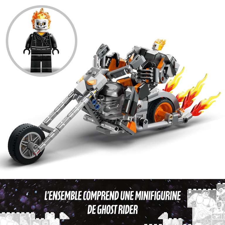 LEGO Marvel 76245 : Le Robot et la moto de Ghost Rider (coupon)