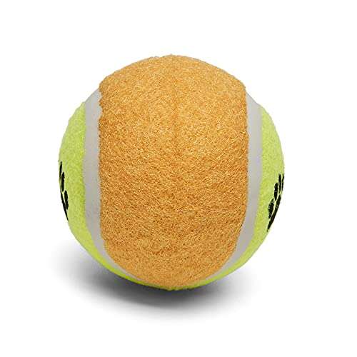 Lot de 12 Balles de tennis pour animal de compagnie Amazon Basics