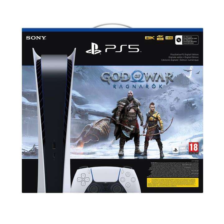 Pack Console PlayStation 5 Digitale + God of War Ragnarok (Frontaliers Suisse)