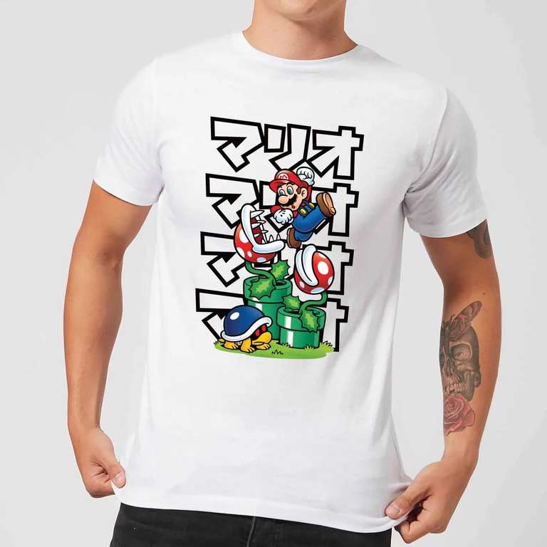 Pack Mario : 1 T-Shirt + 1 Mug au choix parmi une sélection