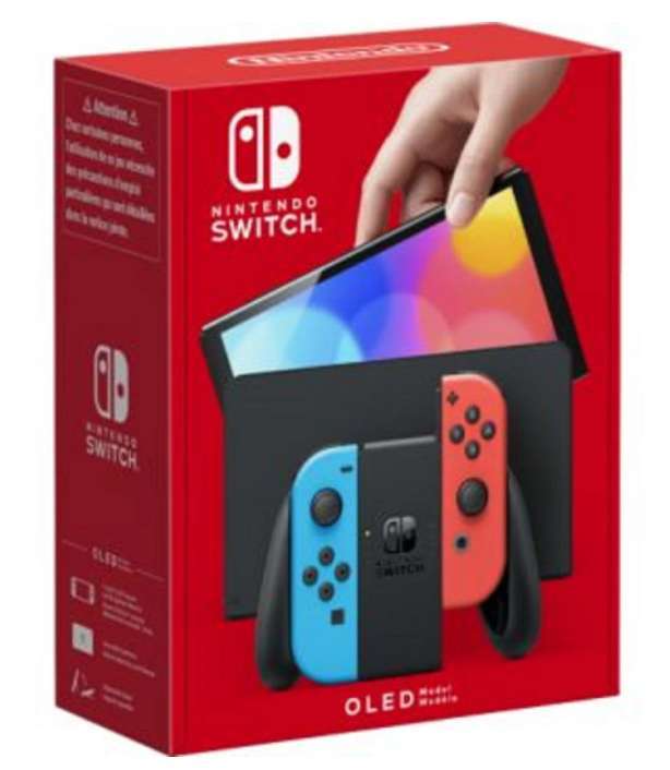Console Nintendo Switch OLED (via 46,64€ sur la carte fidélité - retrait sélection de magasins)