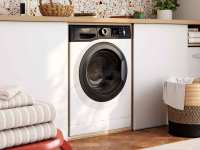 Lave-Linge Frontal Brandt 8kg - 1400trs/min - Programme Hygiène 99,9% Bactéries - Moteur Induction Silencieux