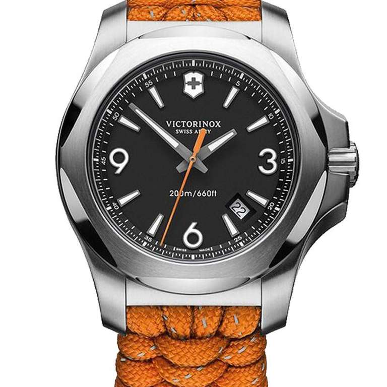 Sélection de montres Victorinox en promotion - Ex : Montre Victorinox INOX Paracorde Orange 249145
