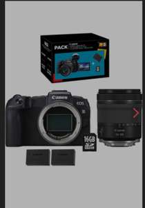 Pack Canon EOS RP + RF 24-105 mm f/4-7.1 IS STM + Seconde Batterie LP-E17 + Carte SD 16Go
