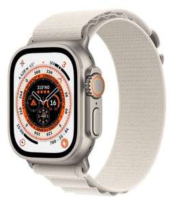 Montre connectée Apple Watch Ultra - 49mm, Boucle Alpine Beige (Reconditionné, grade A)