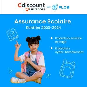 Assurance Scolaire 2023/2024 valable pour la première année de garantie uniquement