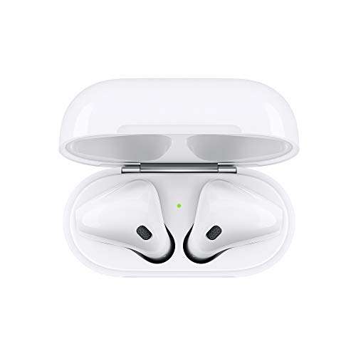 Écouteurs sans-fil Apple AirPods 2 avec Boîtier de charge filaire (via coupon)