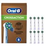 Pack de 8 brossettes Oral-B Pro Cross Action pour Brosse à dents électriques