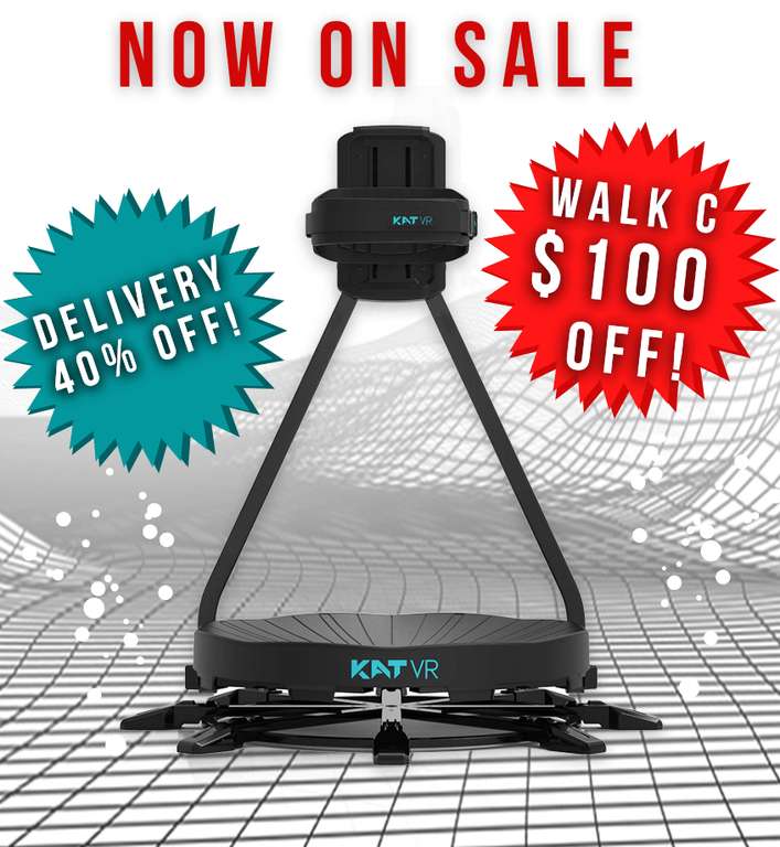 Tapis Roulant VR Personnel KAT Walk C (Frais de Livraison et Taxes Comprises) - kat-vr.com
